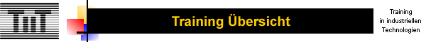 Training &Uuml;bersicht
